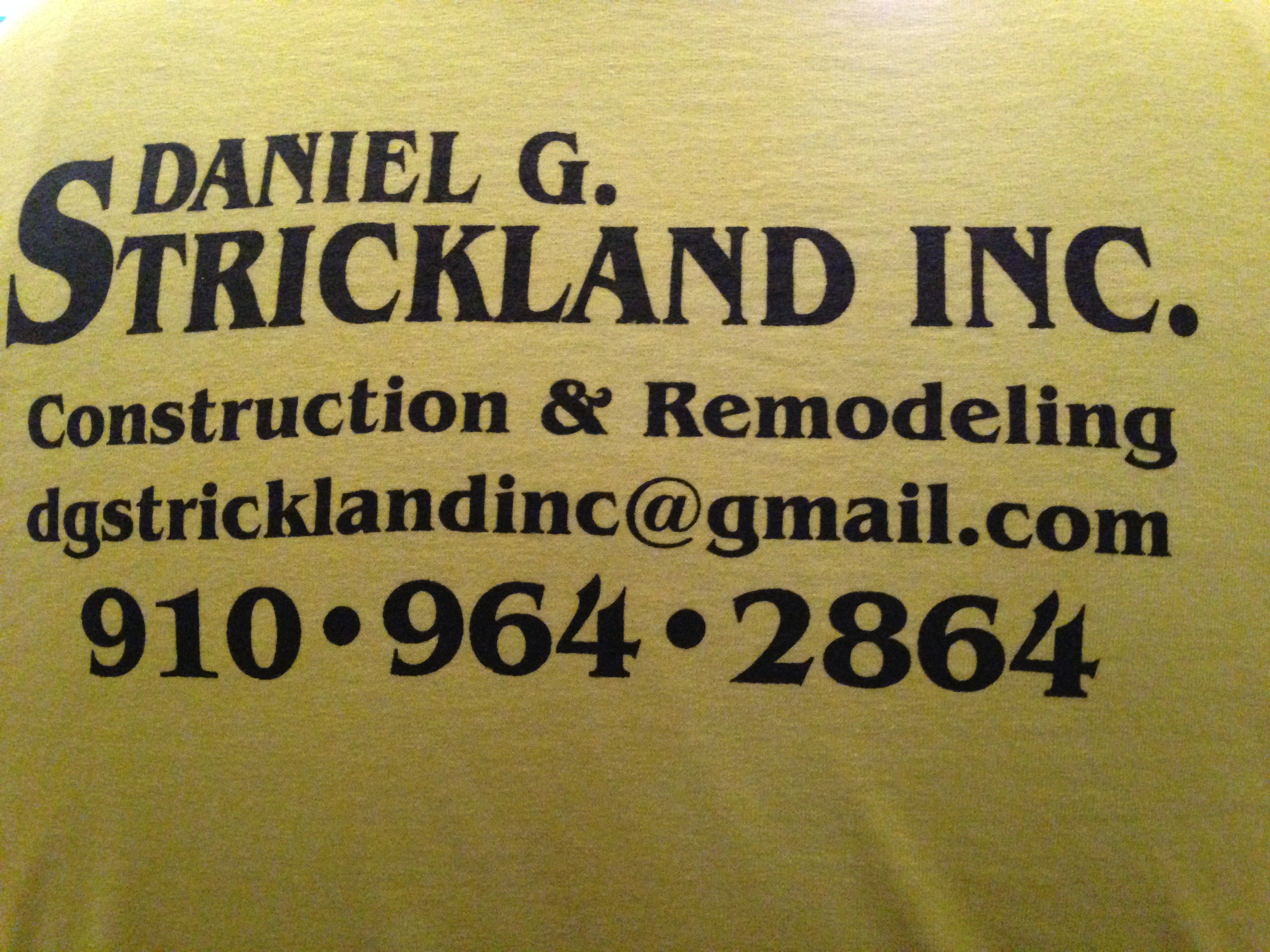 Avatar for Daniel G Strickland Inc